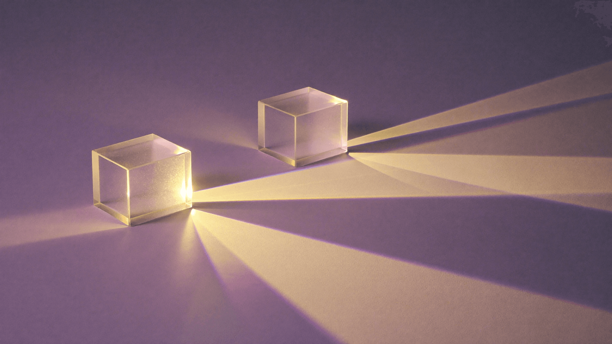 Light refracting through frosted glass, the LooksCore aesthetic