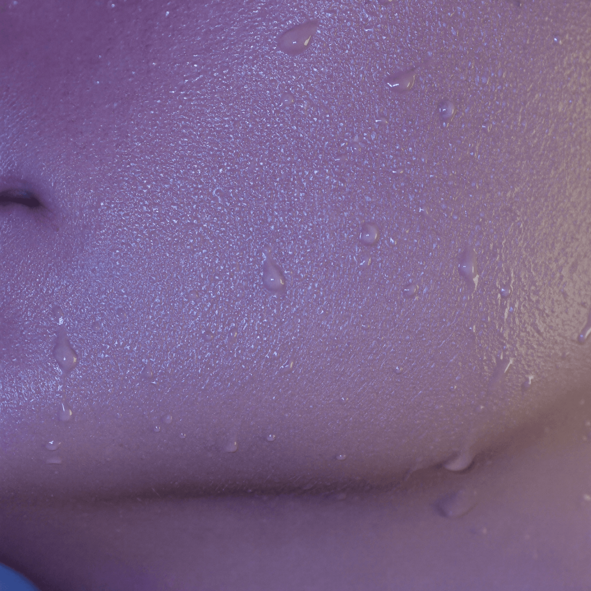 Macro detail of hydrated healthy skin